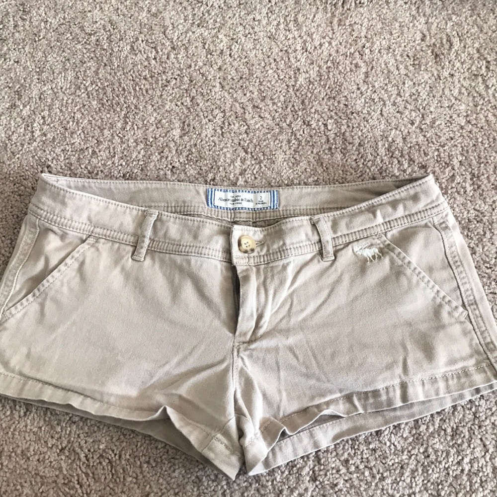 Abercrombie shorts. Khaki shorts
